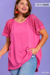 Short Sleeve Round Neck Top